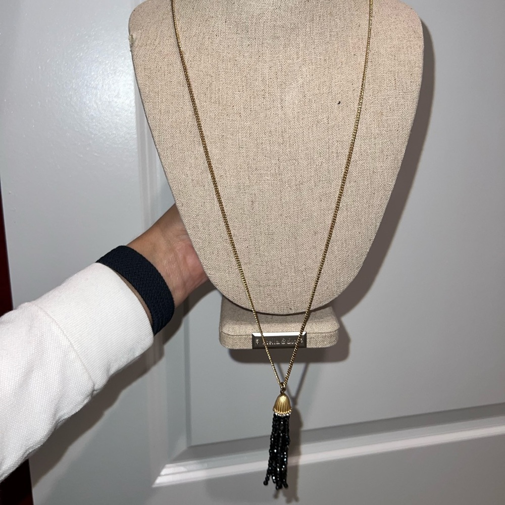 J. Crew Tassel Necklace